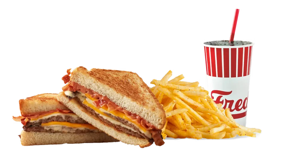 Grilled Cheese Steakburger Combo